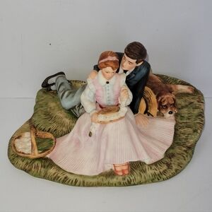 1955 Norman Rockwell's Four Seasons Illustrat. Figurine Summer in Tender Bloom